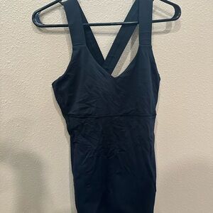Lululemon Athletica Black V-Neck Top